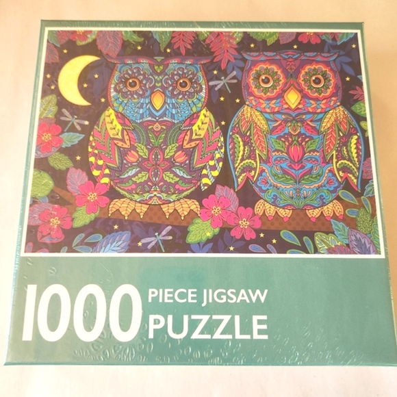 Page Publications Other - 1000 Piece Puzzle - Wise Owls NWT